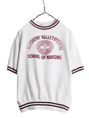 ヴィンテージスウェット フロッキー 美品 ホワイト チャンピオン ヴィンテージ スウェット フーディー【Champion