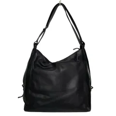 美品☆MOTHER HOUSE　ヨゾラ　ショルダーバッグ　2way　ブラック yozora 2 Way Bag L (Milling) / ヨゾラ 2 ウェイ バッグ L