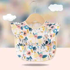 ☆ タイプG ☆ お食事エプロン nabep0780 お食事エプロン ベビー 食事用エプロン お食事スタイ ビブ エプロン スタイ よだれかけ 袖なし ポケット付き 赤ちゃん 女の子 おしゃれ かわいい 食べこぼし 汚れ防止 フリル 撥水 はっ水