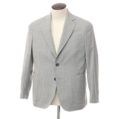 【中古】アントレアミ ENTRE AMIS o'sart ウール 3B テーラードジャケット グレー【サイズ48】【メンズ】