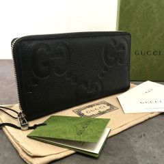 未使用品 Christian Louboutin ジップウォレット 324 Panettone ブラック カーフレザー - Accessories - Women