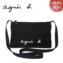 【新品 正規品】アニエスべー agnes b  ショルダーバッグ ロゴサコッシュ ブラック