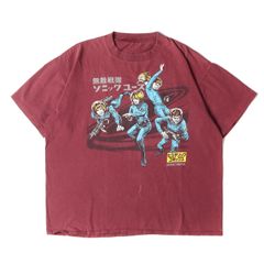 90s SONIC YOUTH ソニックユース 無敵戦隊 クルーネック 半袖 Tシャツ ...