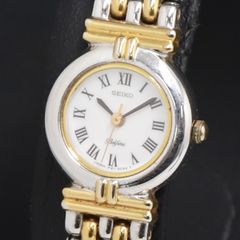 極美品 稼働品 SEIKO ベルフィーナ クォーツ 新品電池 ブレスレット