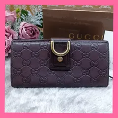 《 GUCCI 》　グッチ　長財布　154256　グッチシマ　ラウンドファスナー　ロングウォレット　ユニセックス　BOX付　送料無料・匿名配送・最短即日発送いたします！　504