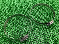 マフラーシールドクランプ ハーレー 純正 2個セット サイレンサーバンド スポーツスター ダイナ ソフテイル 割れ欠け無し 【中古】 15のサムネイル