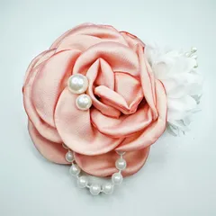 コサージュ 卒園式　卒業式　入園式入学式 結婚式 発表会 ＊フォーマルコサージュ＊パールブローチC96