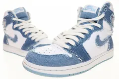 ナイキ NIKE WMNS AIR JORDAN 1 RETRO HIGH OG DENIM 23.5cm DM9036-104 AJ1 ウィメンズ エア ジョーダン 1 レトロ ハイ デニム 【ブランド古着ベクトル】【中古】▲■250222