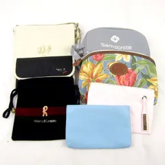 ディオール バーバリーフレグランス ローラアシュレイ他 ポーチ 7点セット ブランド まとめて まとめ売り 大量 レディース 【中古】