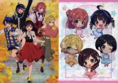 【中古】クリアファイル 集合 A4クリアファイルセット 「彼女、お借りします展 DISCOVER」