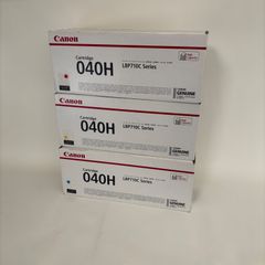【未使用・2021年製】Canon トナーカートリッジ 040H（Y/M/C）純正・高容量・LBP710C対応