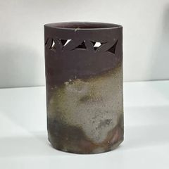 花器　備前焼　和モダン　フラワーベース　花瓶