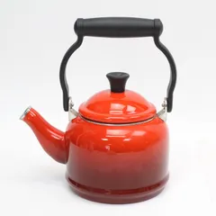 LE CREUSET 鋳鉄製やかん オレンジ 141/110 LE CREUSET オレンジ ケトル 1.6L やかん - メルカリ