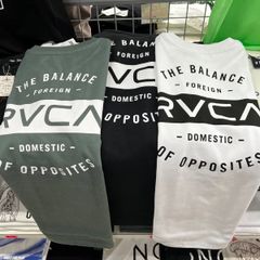 S 〜XL あり‼️RVCA rvca ルーカ⚫︎半袖　Tシャツ　コットン　100% メッセージ　プリントTシャツ
