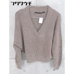 ◇ KBF+ アーバンリサーチ 長袖 ニット セーター サイズONE ブラウン レディース 【中古】 【1102100008128】