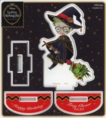 【中古】アクリルスタンド・アクリルパネル トレイ・クローバー ミニアクリルスタンド ブルームバースデーver. 「ディズニー ツイステッドワンダーランド」 トレイの誕生日記念グッズ