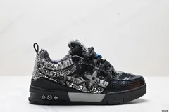 ルイヴィトン LV スケート・ライン スニーカー ノワール-MM輸入1
