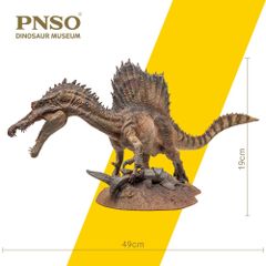 PNSO 恐竜博物館 1/35 サイズ 新塗装 スピノサウルス NEW 大きい 獣脚類 恐竜 動物 フィギュア