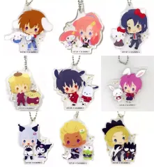 【中古】キーホルダー 全9種セット 「機動戦士ガンダムSEED FREEDOM × サンリオキャラクターズ トレーディングミニキャラアクリルキーホルダー」 劇場グッズ