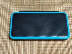 本体のみ New2DSLL ブラック×ターコイズ E