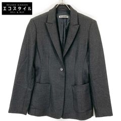 PAPAS パパス D0410FJ ｲﾝﾃﾞｨｺﾞ 裏地ﾃﾞｻﾞｲﾝ ﾎﾞｱ切り替え ﾃﾞﾆﾑｼﾞｬｹｯﾄ M  