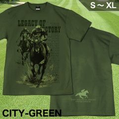 GENJU キッズ～S、M、L、XLサイズ 競馬 凱旋門賞 天皇賞 皐月賞 G1 メンズ ターフ クラシック Tシャツ 半袖 Legacy of victory 
