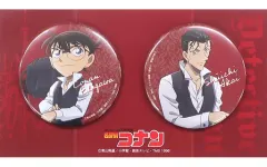 【中古】バッジ・ピンズ 江戸川コナン＆赤井秀一 缶バッジ2個セット(レッドカーペットver.) 「名探偵コナン 緋色の不在証明」 劇場グッズ