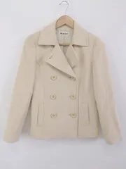 ◇ Style com スタイルコム 長袖 ピーコート サイズ7 ライトベージュ系 レディース P  【中古】 【1212170001544】