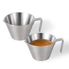 【新着商品】2オンス エスプレッソメジャーカップ ハンドル付き 2パック エスプレッソショットカップ バリスタコーヒー タルタルソース・ドレッシング用（マットグロッシー） MHW-3BOMBER G6196-OS