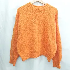 ◇ ⊇ Ungrid アングリッド 長袖 ニット サイズF オレンジ レディース E  【1502200011118】