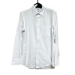 MY1 ノンアイロンシャツ ユニクロ スーパーノンアイロンジャージースリムシャツ/BD/長袖