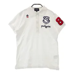 サイズ：0 PEARLY GATES パーリーゲイツ  半袖ポロシャツ  ホワイト系 [240101369140]# ゴルフウェア レディース ストスト