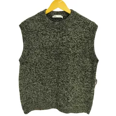 ザラ ZARA オーバーサイズ ツイストヤーンニットベスト メンズ import：S 