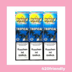 420friendly "JUICY" ブラントラップ / 自分で巻く 愛好家  420friendlyおすすめ (トロピカル×3パック)