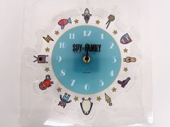 SPY×FAMILY モチーフデザイン アクリル壁掛け時計