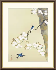 酒井抱一・『檜啄木鳥図』・掛軸・箱あり 巧芸 酒井抱一・『檜啄木鳥図』・掛軸・箱あり 巧芸