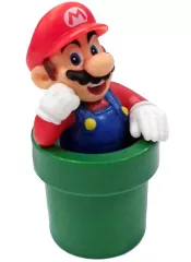 【中古】食玩 トレーディングフィギュア 【シークレット】マリオ＆土管 「チョコエッグ スーパーマリオ」