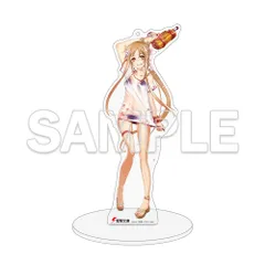 アスナ 電撃文庫 アクリルマスコット ソードアート・オンライン 復刻版 グッズ SAO スタンド キーホルダー