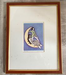 山本容子 版画「象の長鼻は臆病な探検家」1988 - メルカリ