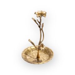 お花のアクセサリースタンド　アンティーク　インテリア