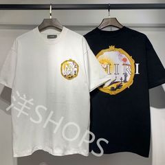 新品 Amiri アミリ  T-Shirt  Cotton 半袖 男女兼用 Tシャツ#09