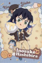 【中古】ポストカード 嘴平伊之助 ポストカード 「鬼滅の刃×ufotable Cafe×マチ★アソビCAFE バレンタイン＆ホワイトデーイベント2025 前期」 ドリンクメニュー注文特典