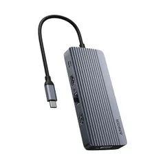 アンカージャパン ANKER USB-Cハブ（10-in-1 Dual Display PD100W対応） グレー A83C20A1 1個
