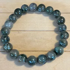 セール価格✩︎⡱ ハンドメイド　ブレスレット　ブルーサゲニティック　レア粒 セール価格✩︎⡱ ハンドメイド　ブレスレット　ブルーサゲニティック　レア粒