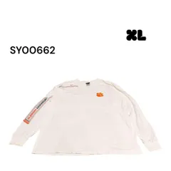 00sメキシコ製ナイキ古着プリント長袖TシャツXLホワイトロンT