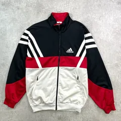 90年代 adidas アディダス ジャージ トラックジャケット パフォーマンスロゴ メンズL相当 
