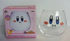 バンプレスト 一番くじ 星のカービィ 25周年プププコレクション F賞カービィの顔1(口がH) グラスコレクション