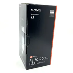 未使用・保証残・SEL70200GM2 70-200 2.8 Ⅱ SONY FE 70-200mm F2.8 GM OSS II SEL70200GM2 中古価格比較 - 価格.com
