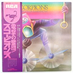 [視聴確認済] スコーピオンズ / 電撃の蠍団 - 1976 日本盤　レコード