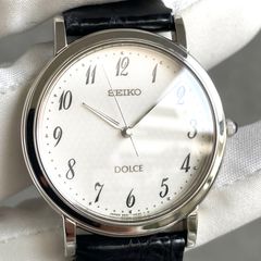 ◆SEIKO DOLCE 5E61-0A80 セイコー ドルチェ 腕時計 クォーツ 純正尾錠とベルト